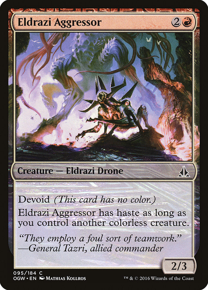 Eldrazi Aggressor 95/184 (Oath of the Gatewatch)  | Good Games Morley