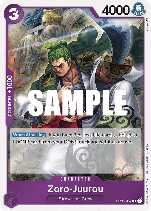 Zoro-Juurou OP05-067 (Awakening of the New Era)  - Foil | Good Games Morley