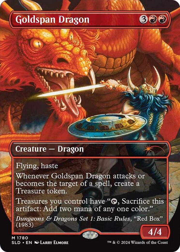 Goldspan Dragon [Secret Lair Drop Series] | Good Games Morley