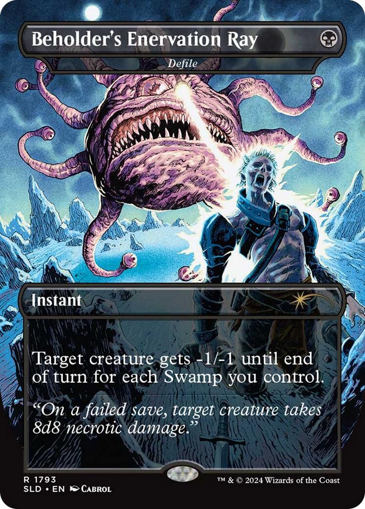 Beholder's Enervation Ray - Defile [Secret Lair Drop Series] | Good Games Morley