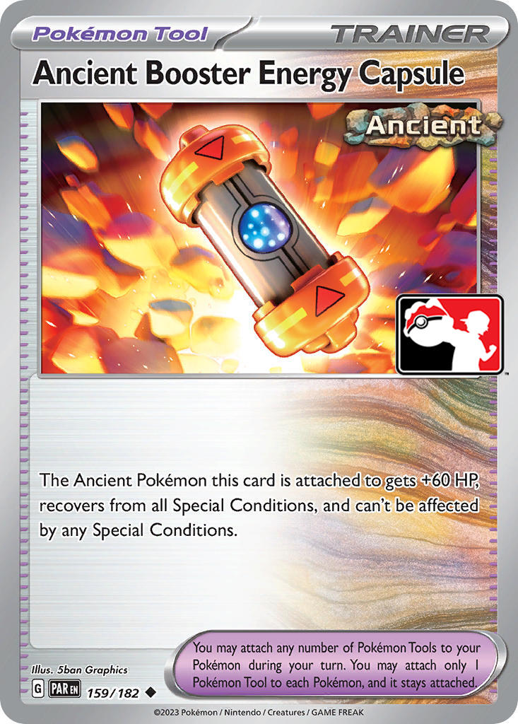Ancient Booster Energy Capsule (159/182) [Prize Pack Series Five] | Good Games Morley