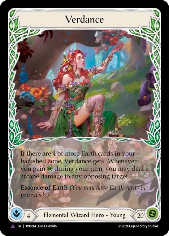 Verdance (Marvel) [ROS014] (Rosetta)  Cold Foil | Good Games Morley