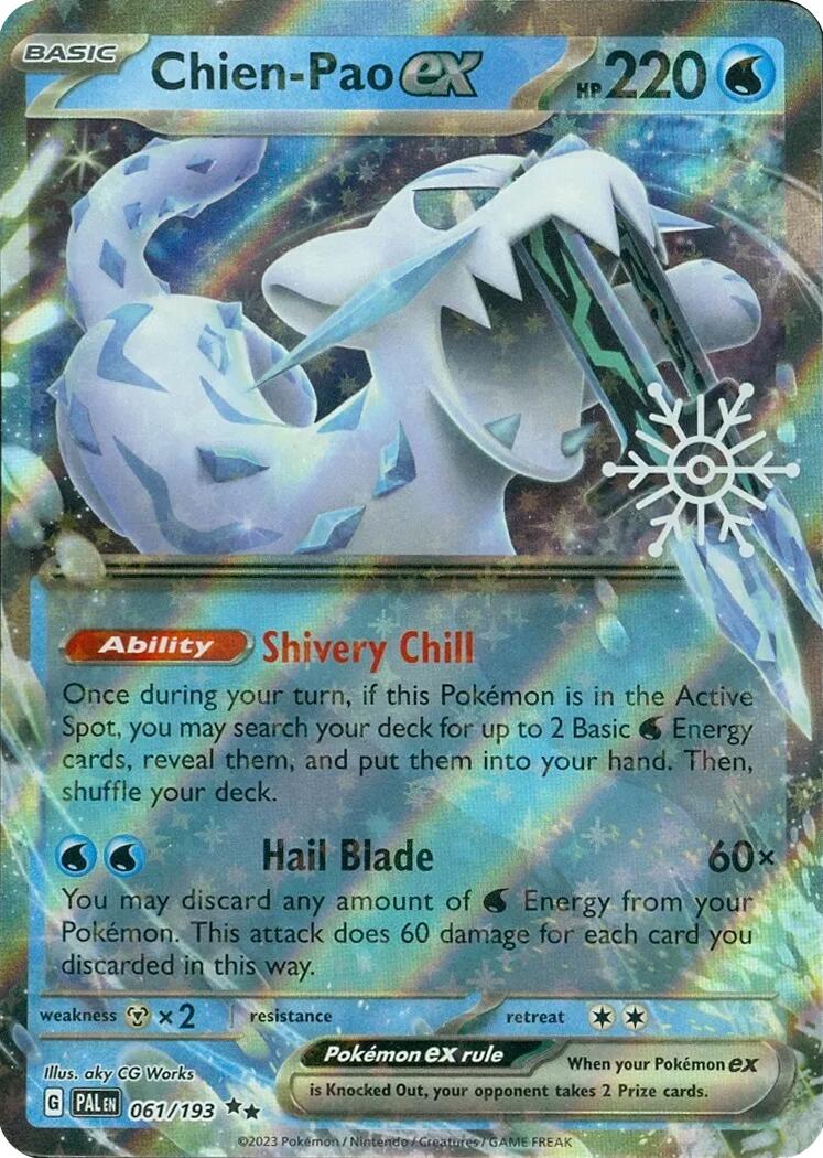 Chien-Pao ex (061/193) (Holiday Calendar) [Miscellaneous Cards] | Good Games Morley