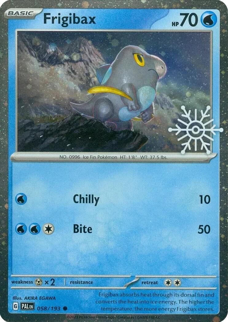 Frigibax (058/193) (Holiday Calendar) [Miscellaneous Cards] | Good Games Morley