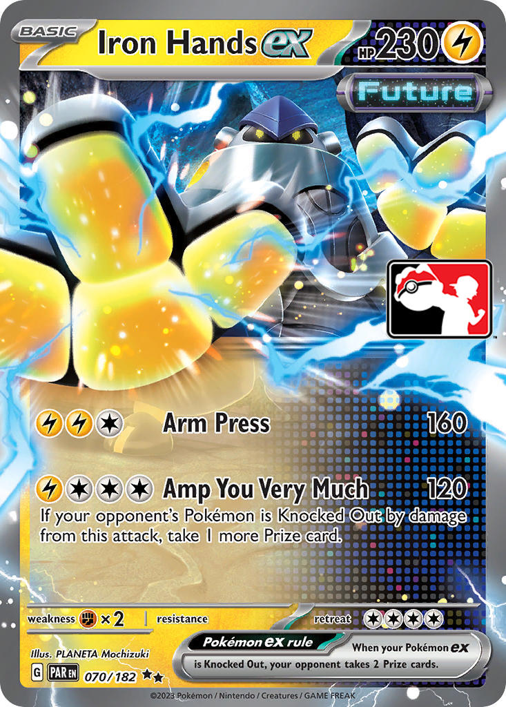 Iron Hands ex (070/182) [Prize Pack Series Five] | Good Games Morley