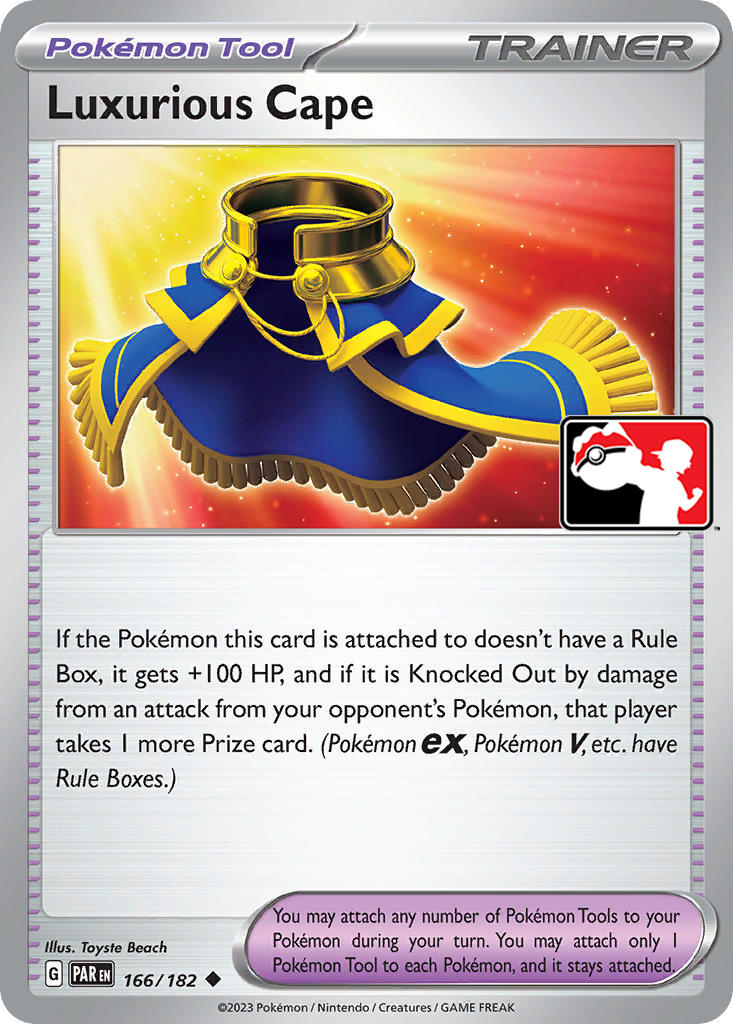 Luxurious Cape (166/182) [Prize Pack Series Five] | Good Games Morley