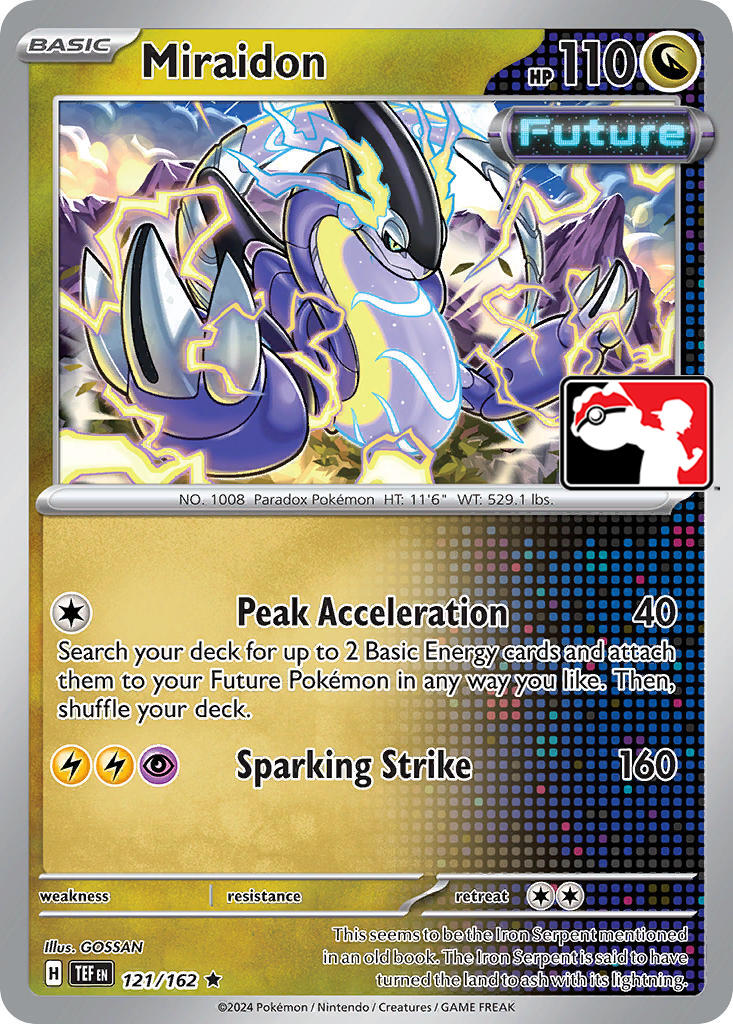 Miraidon (121/162) [Prize Pack Series Five] | Good Games Morley
