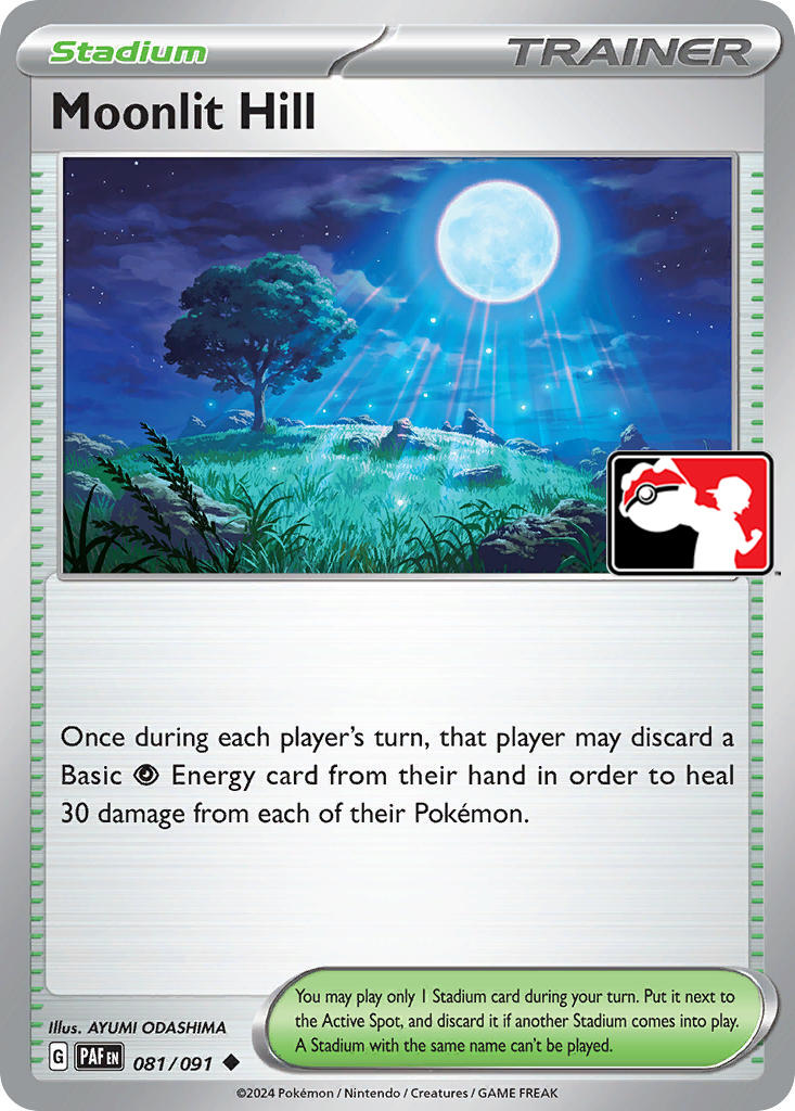 Moonlit Hill (081/091) [Prize Pack Series Five] | Good Games Morley