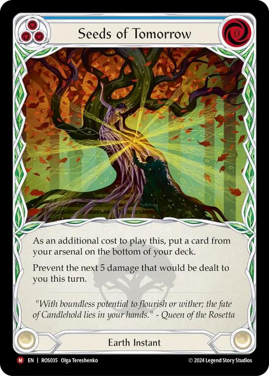 Seeds of Tomorrow [ROS035] (Rosetta)  Rainbow Foil | Good Games Morley