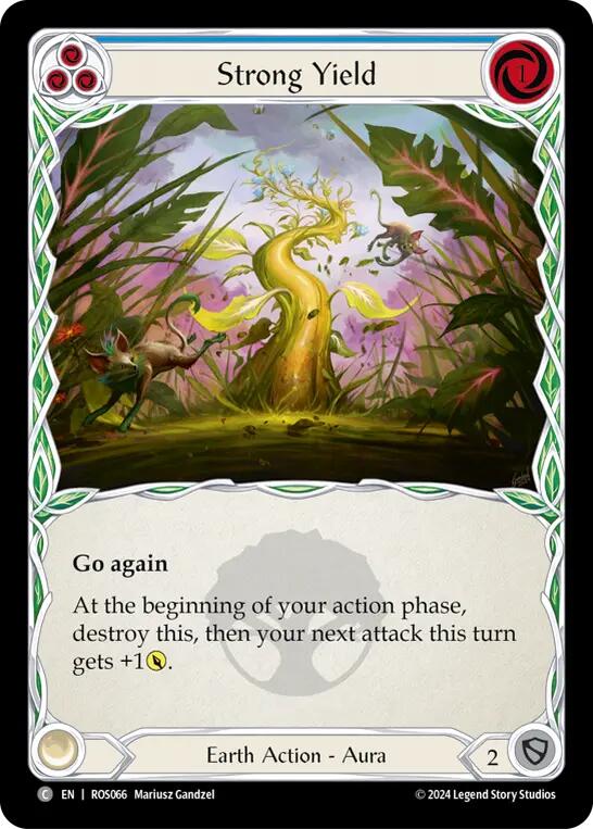 Strong Yield (Blue) [ROS066] (Rosetta) | Good Games Morley