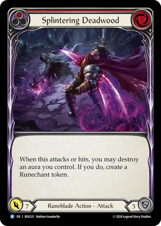 Splintering Deadwood (Red) [ROS121] (Rosetta) | Good Games Morley