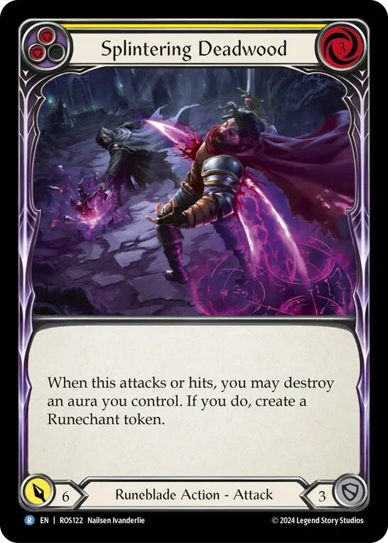 Splintering Deadwood (Yellow) [ROS122] (Rosetta) | Good Games Morley