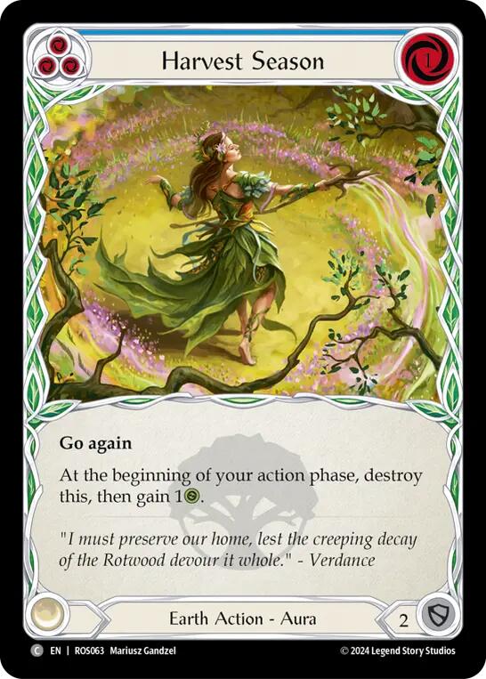 Harvest Season (Blue) [ROS063] (Rosetta) | Good Games Morley