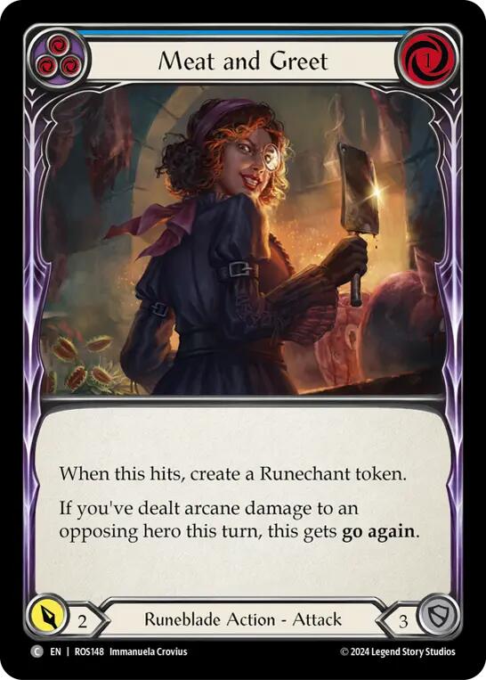 Meat and Greet (Blue) [ROS148] (Rosetta) | Good Games Morley