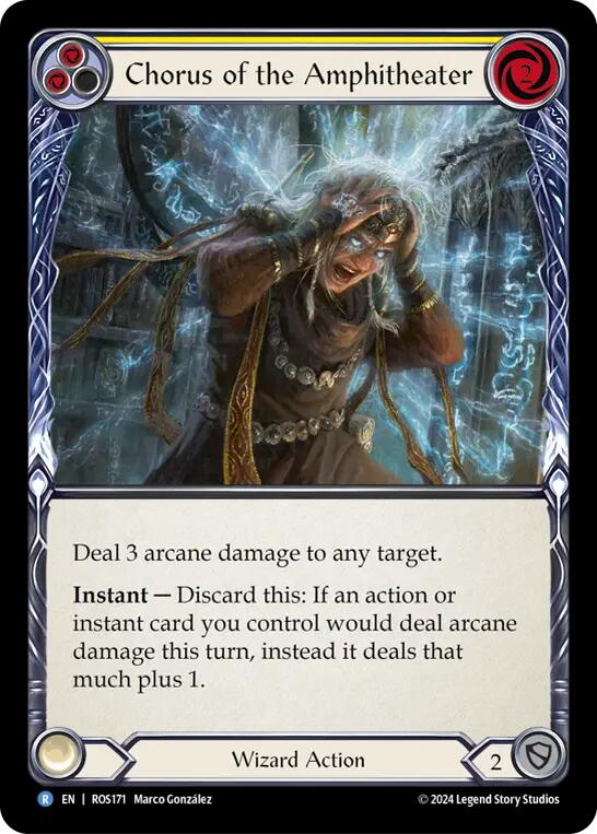 Chorus of the Amphitheater (Yellow) [ROS171] (Rosetta) | Good Games Morley