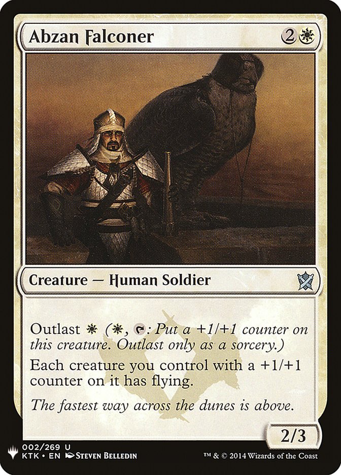 Abzan Falconer [Mystery Booster] | Good Games Morley