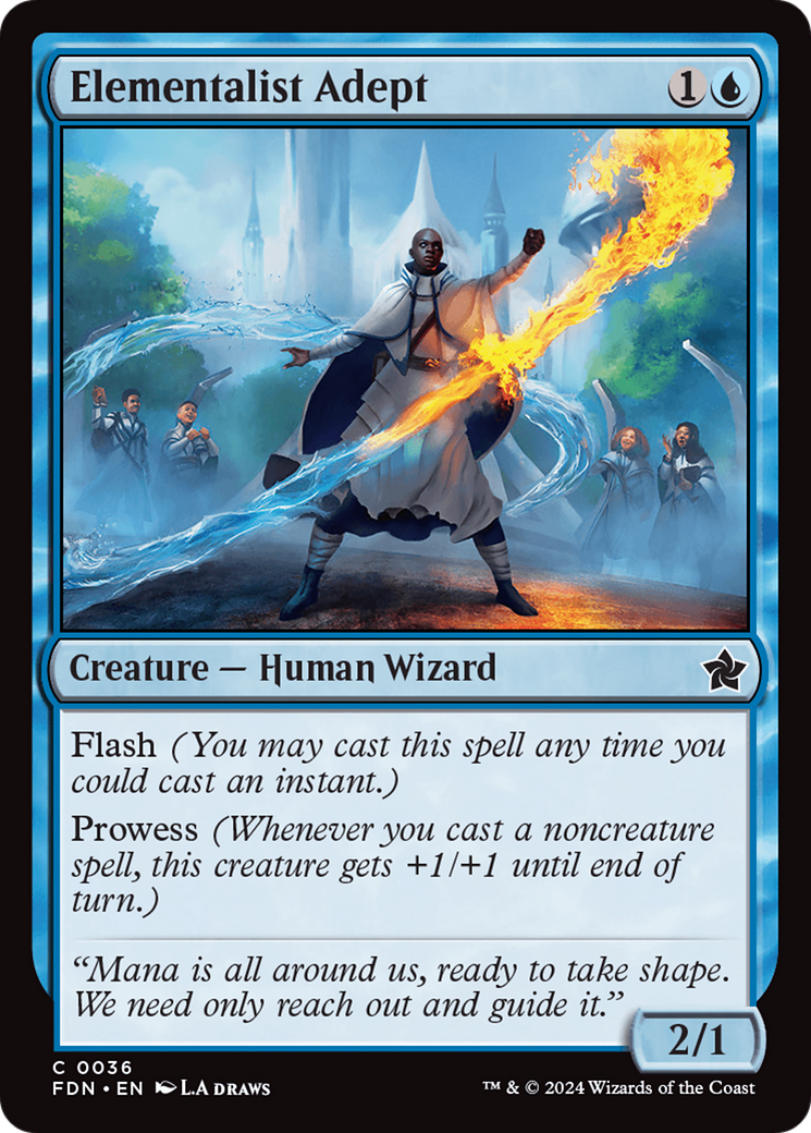 Elementalist Adept [Foundations] | Good Games Morley