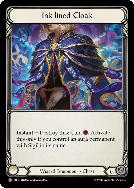 Ink-lined Cloak [ROS164] (Rosetta) | Good Games Morley