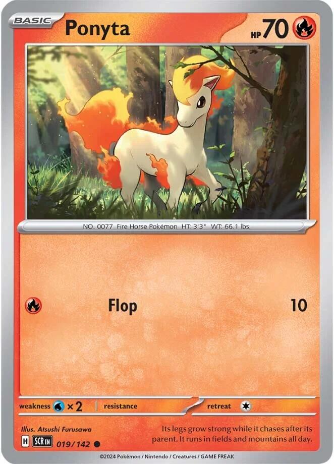 Ponyta (019/142) [Scarlet & Violet: Stellar Crown] | Good Games Morley