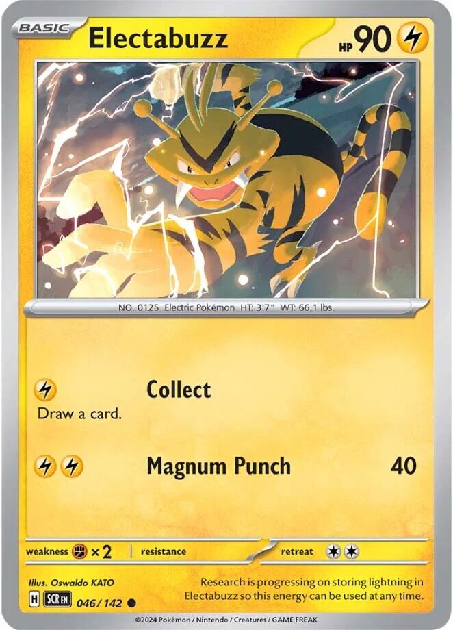 Electabuzz (046/142) [Scarlet & Violet: Stellar Crown] | Good Games Morley
