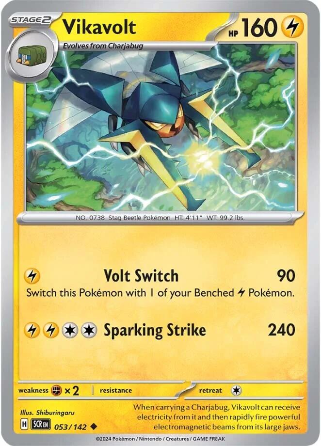 Vikavolt (053/142) [Scarlet & Violet: Stellar Crown] | Good Games Morley