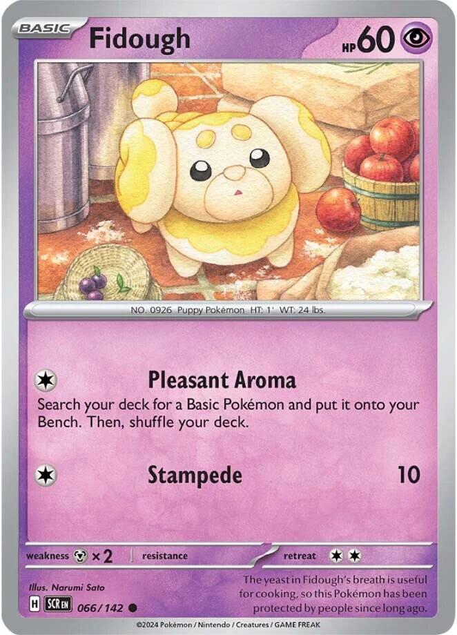 Fidough (066/142) [Scarlet & Violet: Stellar Crown] | Good Games Morley