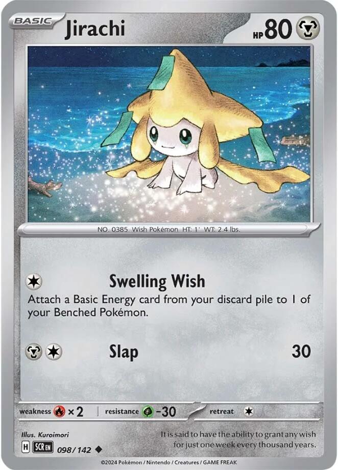 Jirachi (098/142) [Scarlet & Violet: Stellar Crown] | Good Games Morley