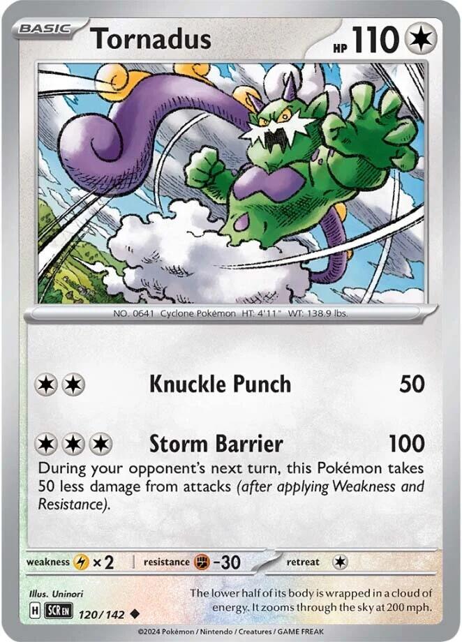 Tornadus (120/142) [Scarlet & Violet: Stellar Crown] | Good Games Morley