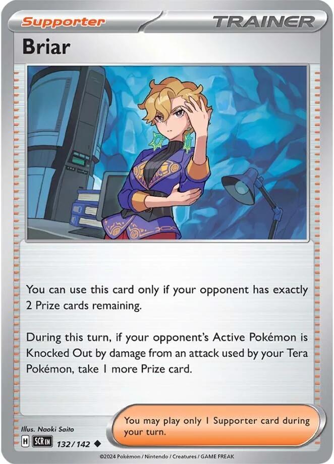 Briar (132/142) [Scarlet & Violet: Stellar Crown] | Good Games Morley