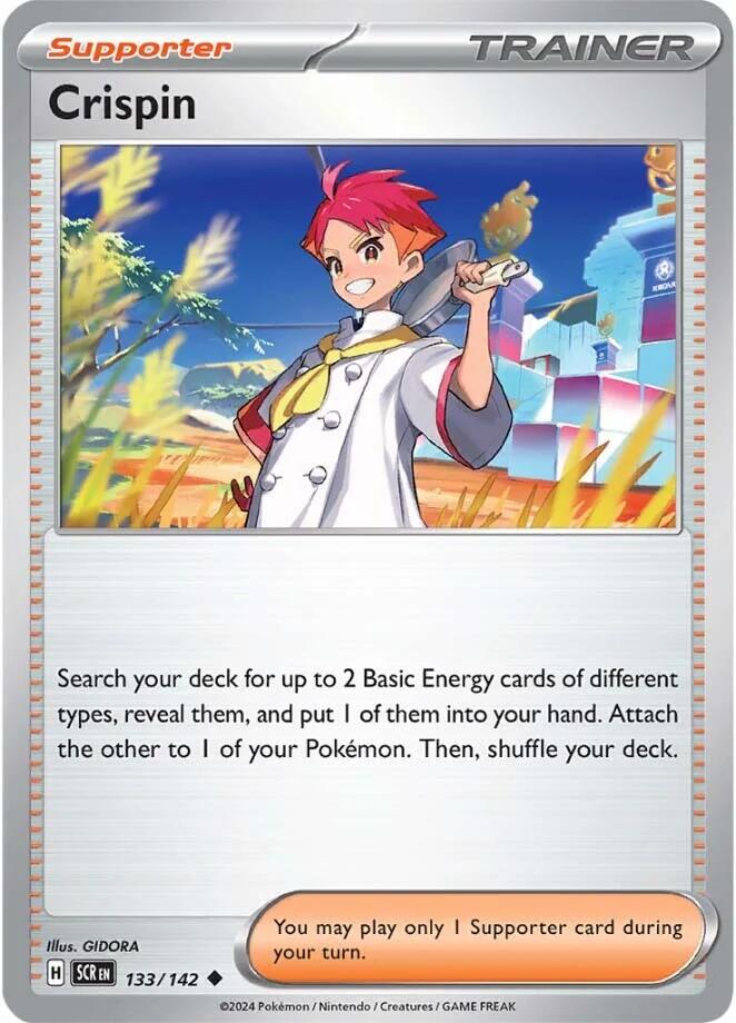 Crispin (133/142) [Scarlet & Violet: Stellar Crown] | Good Games Morley