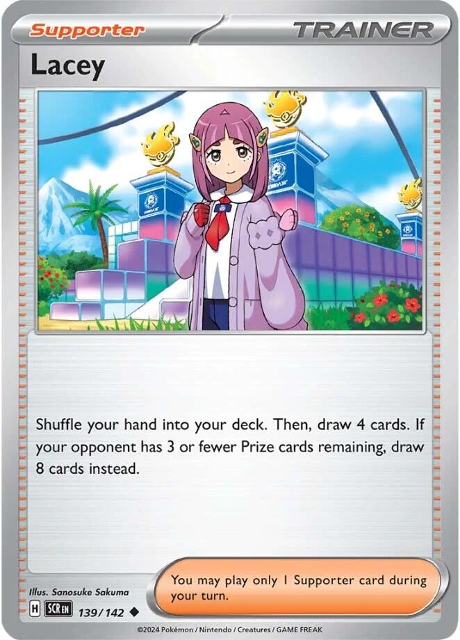 Lacey (139/142) [Scarlet & Violet: Stellar Crown] | Good Games Morley