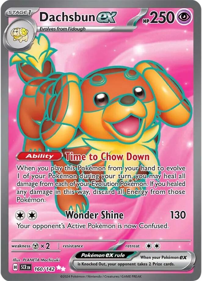 Dachsbun ex (160/142) [Scarlet & Violet: Stellar Crown] | Good Games Morley