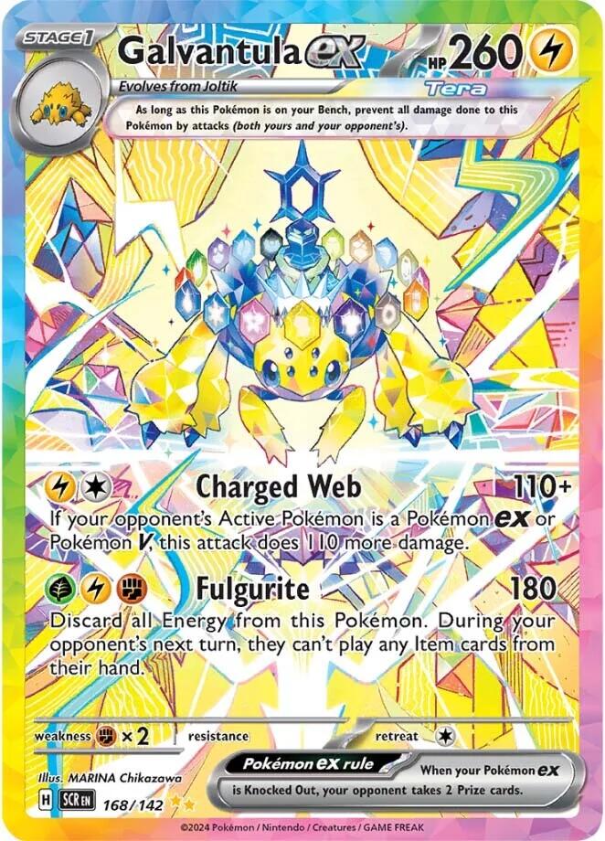 Galvantula ex (168/142) [Scarlet & Violet: Stellar Crown] | Good Games Morley