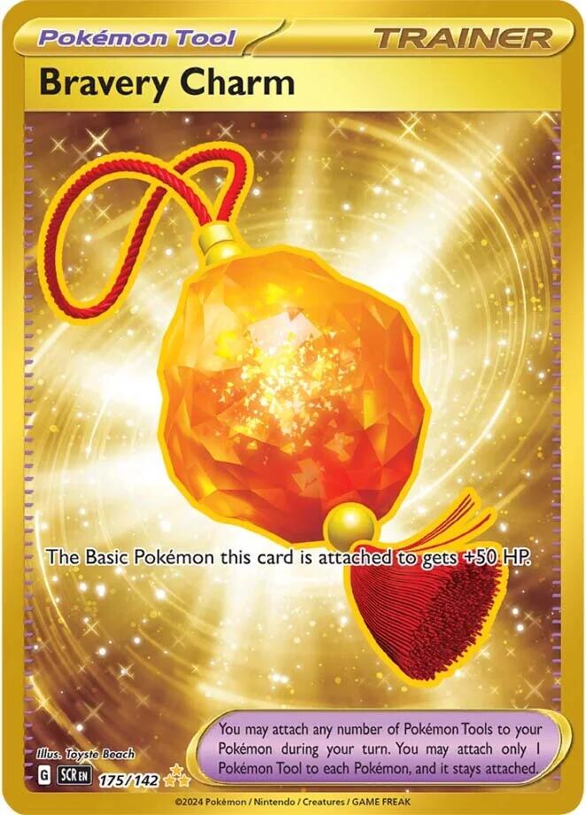 Bravery Charm (175/142) [Scarlet & Violet: Stellar Crown] | Good Games Morley