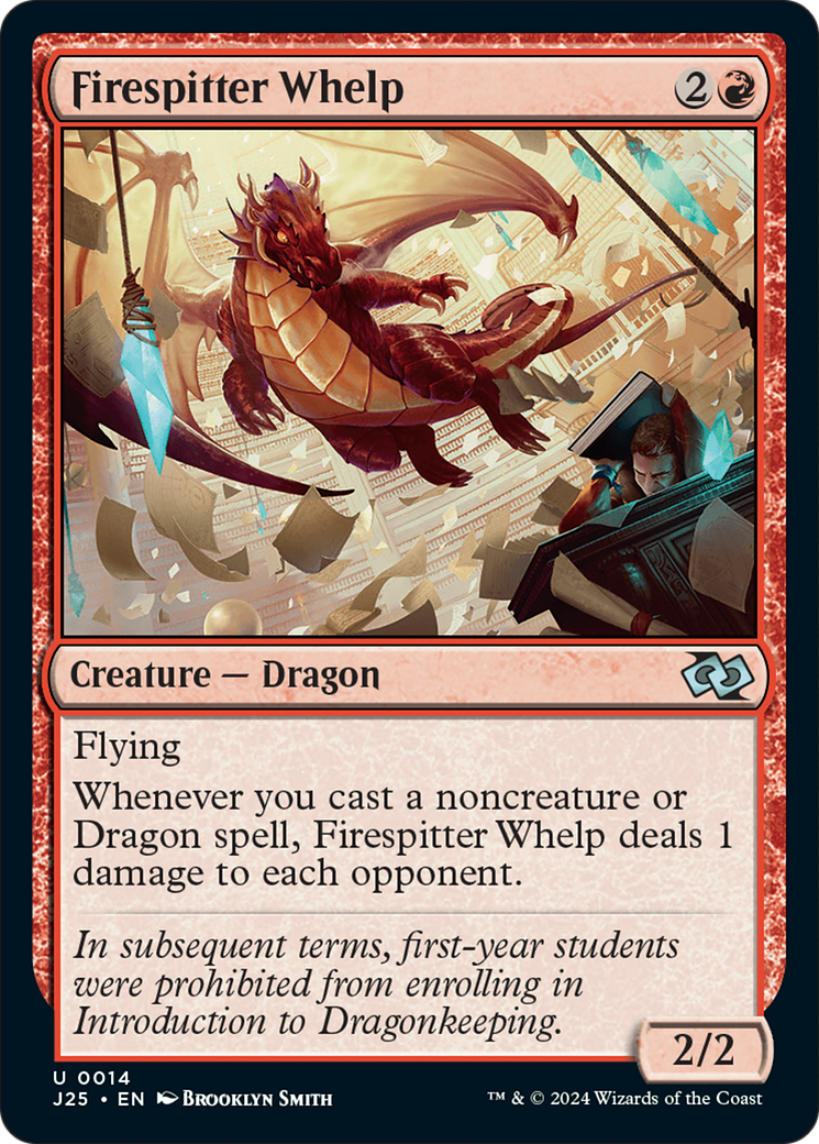 Firespitter Whelp [Foundations Jumpstart] | Good Games Morley