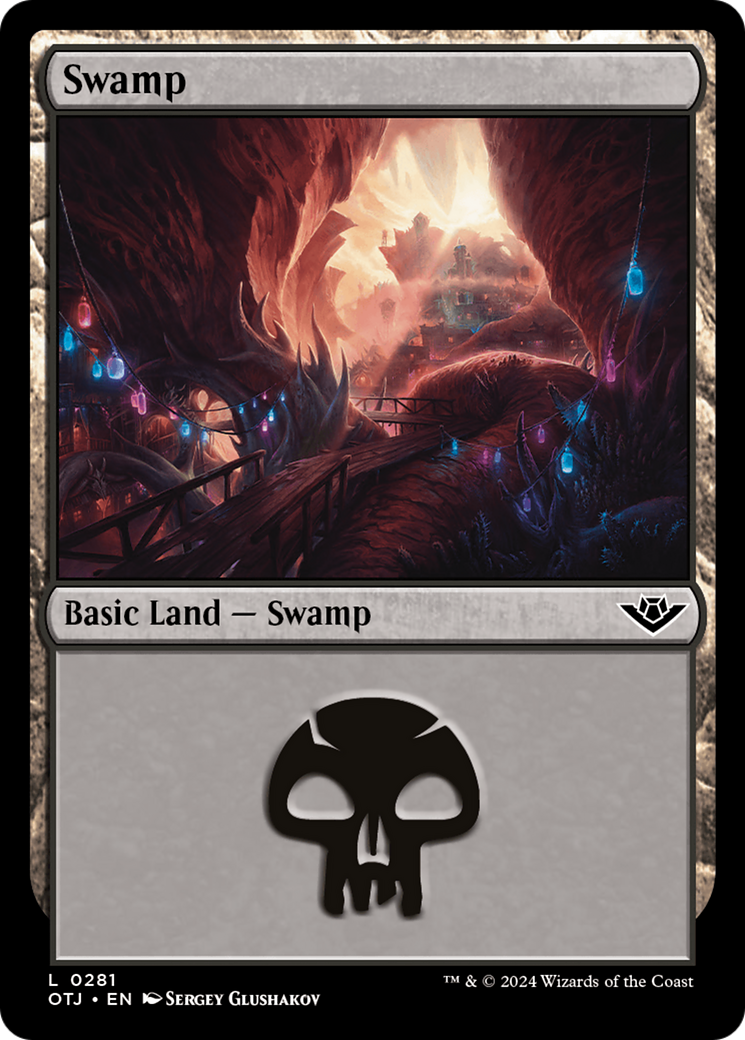 Swamp (0281) [Outlaws of Thunder Junction] | Good Games Morley
