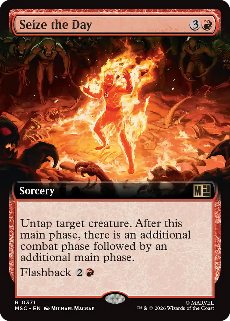 Seize the Day (Extended Art) [Marvel Super Heroes Commander] | Good Games Morley