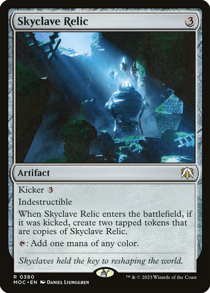Skyclave Relic 380/444 (Commander: March of the Machine)  | Good Games Morley