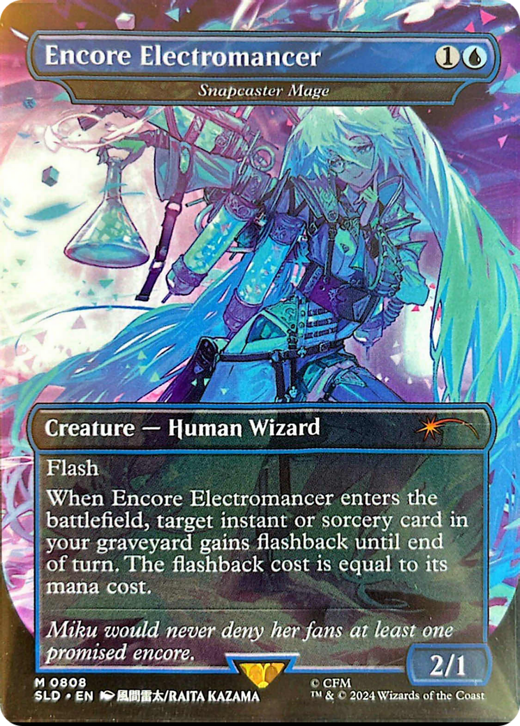Encore Electromancer - Snapcaster Mage [Secret Lair Drop Series] | Good Games Morley