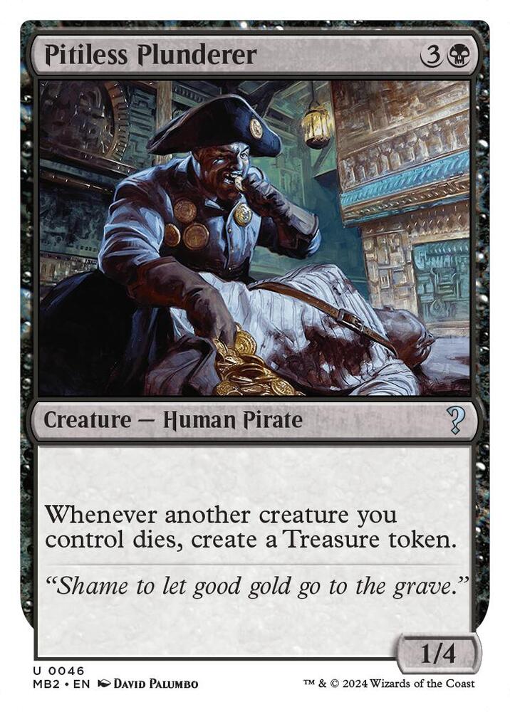 Pitiless Plunderer 46/390 (Mystery Booster 2)  | Good Games Morley