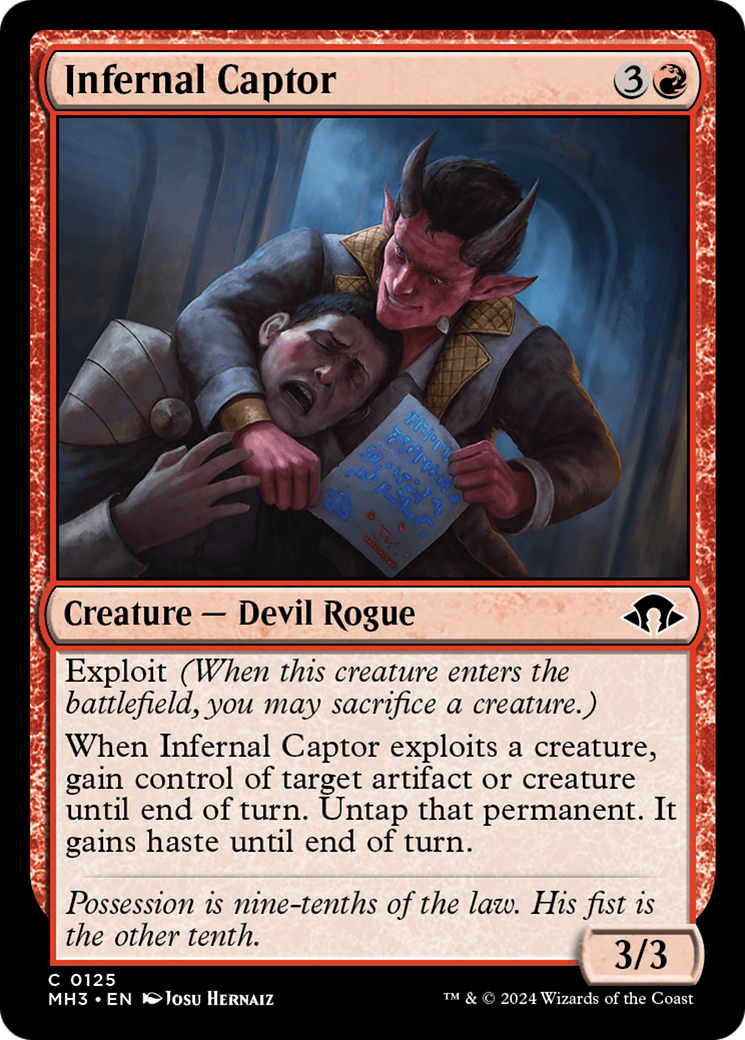 Infernal Captor [Modern Horizons 3] | Good Games Morley