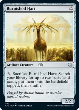 Burnished Hart 200/62 (Commander: Adventures in the Forgotten Realms)  | Good Games Morley