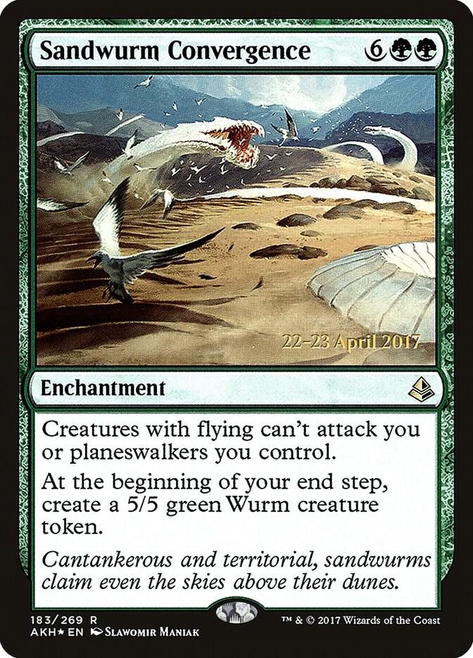 Sandwurm Convergence 183s/77 (Prerelease Cards)  - Foil | Good Games Morley