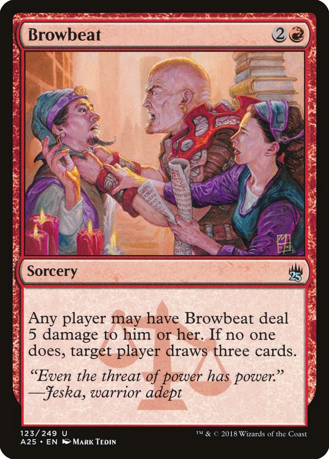 Browbeat 123/249 (Masters 25)  | Good Games Morley
