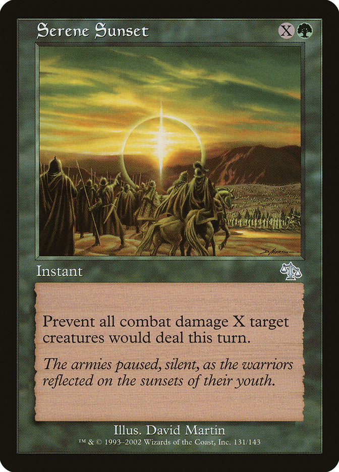 Serene Sunset 131/143 (Judgment)  - Foil | Good Games Morley