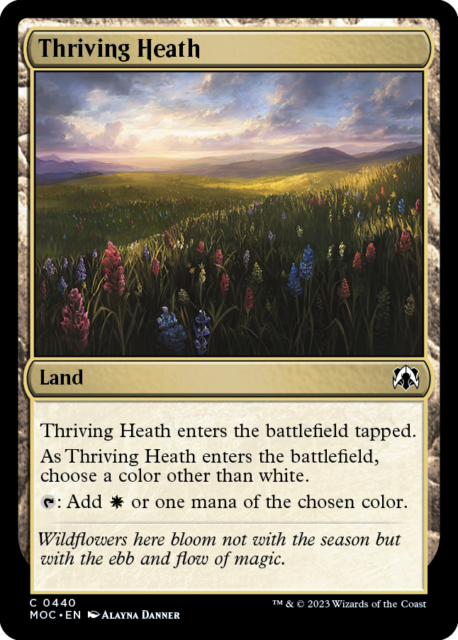 Thriving Heath [March of the Machine Commander] | Good Games Morley