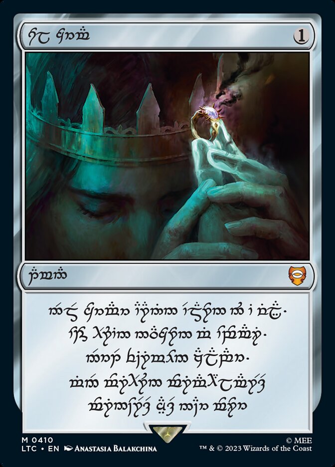 Sol Ring (410) (Human) [The Lord of the Rings: Tales of Middle-Earth Commander] | Good Games Morley