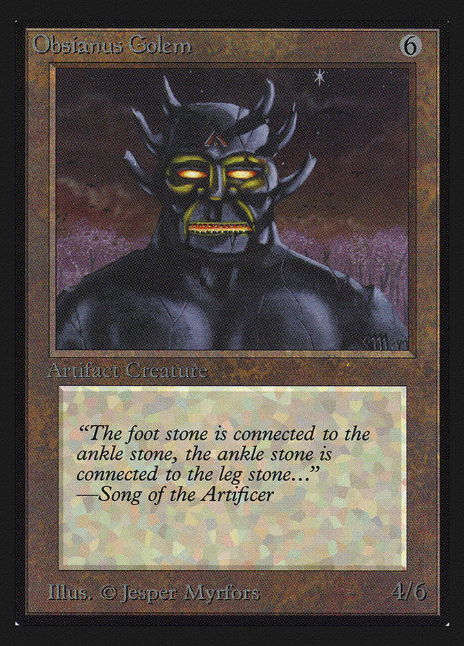 Obsianus Golem [Collectors' Edition] | Good Games Morley