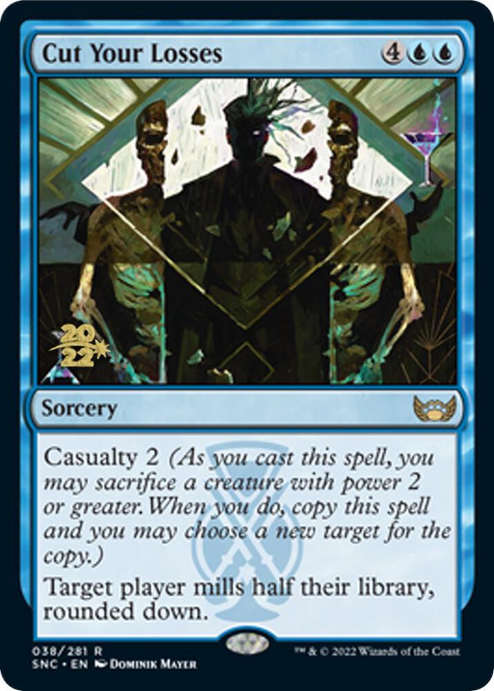 Cut Your Losses 38s/161 (Prerelease Cards)  - Foil | Good Games Morley