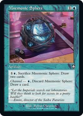 Mnemonic Sphere Retro Frame 88/40 (Commander: The Brothers' War)  | Good Games Morley